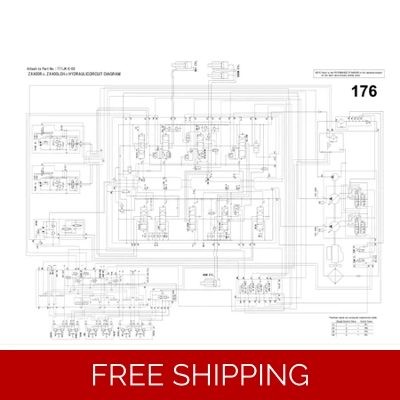 HITACHI ZX400R-3, ZX400LCH-3 ELECTRICAL AND HYDRAULIC DIAGRAMS HITACHI ZX400R-3, ZX400LCH-3 ELECTRICAL AND HYDRAULIC DIAGRAMS
